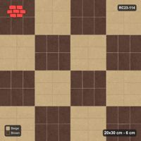 Interlock (Pasco) 20x30 cm · RC23-114 · Basketweave, Chequer Blocks