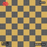 Interlock (Pasco) 20x30 cm · RC23-122 · Double Basketweave, Chequer Groups