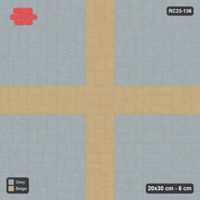 Interlock (Pasco) 20x30 cm · RC23-136 · Basketweave, Cross Feature