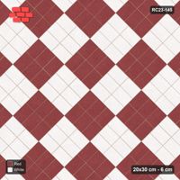 Interlock (Pasco) 20x30 cm · RC23-145 · Diagonal Parquet, Chequer
