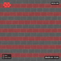 Interlock (Pasco) 20x30 cm · RC23-149 · Running Bond 1/3, Alternate Courses