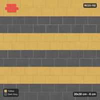 Interlock (Pasco) 20x30 cm · RC23-152 · Running Bond 1/3, Alternate Courses