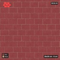 Interlock (Pasco) 20x30 cm · RC23-16 · Running Bond 1/2, Kerb Frame