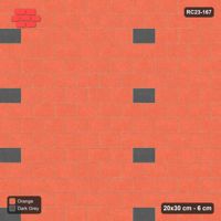 Interlock (Pasco) 20x30 cm · RC23-167 · Running Bond, Accent Dots