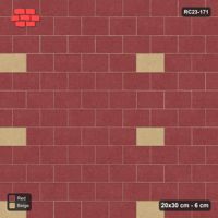 Interlock (Pasco) 20x30 cm · RC23-171 · Running Bond, Accent Dots
