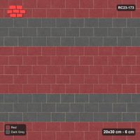 Interlock (Pasco) 20x30 cm · RC23-173 · Running Bond 1/3, Twin Bands