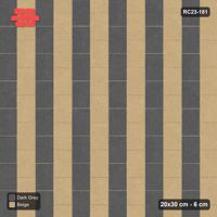 Interlock (Pasco) 20x30 cm · RC23-181 · Vertical Running Bond, Alternate Courses