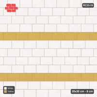 Interlock (Pasco) 20x30 cm · RC23-19 · Running Bond 1/3, Accent Courses