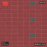 Interlock (Pasco) 20x30 cm · RC23-196 · Stack Bond, Accent Dots