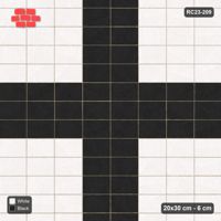 Interlock (Pasco) 20x30 cm · RC23-209 · Stack Bond, Cross Feature