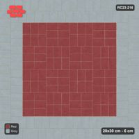Interlock (Pasco) 20x30 cm · RC23-218 · Basketweave Field, Double Soldier Border