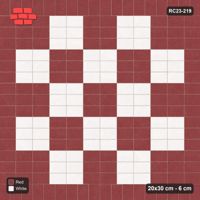 Interlock (Pasco) 20x30 cm · RC23-219 · Chequer Basketweave, Single Soldier Border