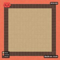 Interlock (Pasco) 20x30 cm · RC23-225 · Graded Double Border, Vertical Stack Field