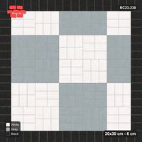 Interlock (Pasco) 20x30 cm · RC23-230 · Cross Panels 60 cm, Single Soldier Border