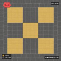 Interlock (Pasco) 20x30 cm · RC23-243 · Panel Chequer 120 cm, Double Soldier Border