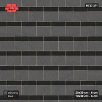 Interlock (Pasco) 20x30 cm · RC23-271 · Course Stripes 20+10 1+1, By Product - Night Sky