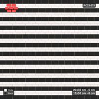 Interlock (Pasco) 20x30 cm · RC23-275 · Course Stripes 20+10 1+2, By Product - Contrast