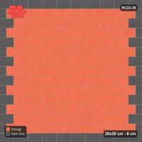 Interlock (Pasco) 20x30 cm · RC23-30 · Running Bond 1/2, Accent Edge Course