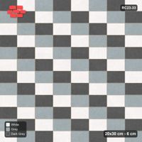 Interlock (Pasco) 20x30 cm · RC23-33 · Stack Bond, Tonal Diagonal Steps