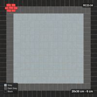 Interlock (Pasco) 20x30 cm · RC23-34 · Graded Triple Border, Vertical Stack