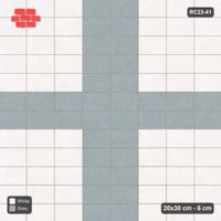Interlock (Pasco) 20x30 cm · RC23-41 · Stack Bond, Cross Feature