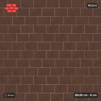 Interlock (Pasco) 20x30 cm · RC23-5 · Running Bond 1/3, Horizontal