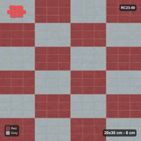 Interlock (Pasco) 20x30 cm · RC23-50 · Stack Bond, Block Checker
