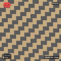 Interlock (Pasco) 20x30 cm · RC23-69 · Stepped Herringbone (3:2), Two-Tone