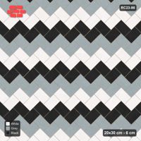 Interlock (Pasco) 20x30 cm · RC23-98 · Stepped Chevron (3:2), Three-Tone Chevron