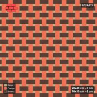 Interlock (Pasco) 20x40 cm · RC24-273 · Windmill with 10x10 Squares, 3-Tone + Kerb - Autumn