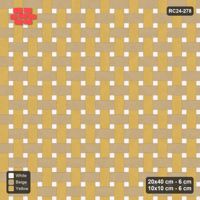 Interlock (Pasco) 20x40 cm · RC24-278 · Windmill with 10x10 Squares, 3-Tone Rotated - Golden Sand