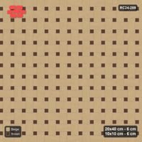 Interlock (Pasco) 20x40 cm · RC24-289 · Windmill with 10x10 Squares, 2-Tone + Kerb - Sandstone