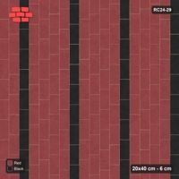 Interlock (Pasco) 20x40 cm · RC24-29 · Vertical running bond 1/4 with course stripes
