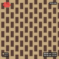 Interlock (Pasco) 20x40 cm · RC24-299 · Windmill with 10x10 Squares, H/V 2-Tone + Kerb - Sandstone