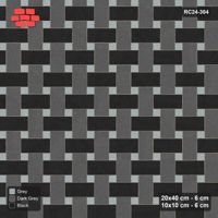 Interlock (Pasco) 20x40 cm · RC24-304 · Windmill with 10x10 Squares, 3-Tone - Graphite Scale