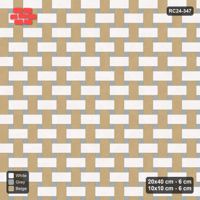 Interlock (Pasco) 20x40 cm · RC24-347 · Windmill with 10x10 Squares, 3-Tone Rotated - Coastal