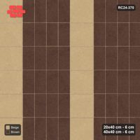 Interlock (Pasco) 20x40 cm · RC24-370 · Four-Course Stacked Plank Columns between Slab Columns - Sandstone - 240 cm field - Solid