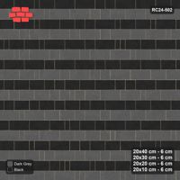 Interlock (Pasco) 20x40 cm · RC24-502 · Roman Course Mix 40/30/20/10, Alternating Courses