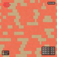 Interlock (Pasco) 20x40 cm · RC24-505 · Roman Course Mix, Colour per Length