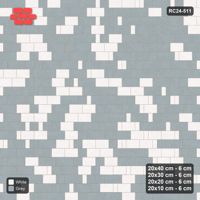 Interlock (Pasco) 20x40 cm · RC24-511 · Roman Course Mix 40/30/20/10, Colour per Length, 460 cm