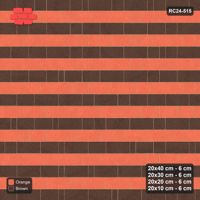 Interlock (Pasco) 20x40 cm · RC24-515 · Roman Course Mix 40/30/20/10, Alternating Courses, 380 cm