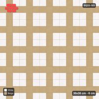 Interlock (Pasco) 30x30 cm · SQ33-103 · Plaza Grid Every 3 Courses