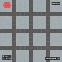 Interlock (Pasco) 30x30 cm · SQ33-105 · Plaza Grid Every 4 Courses