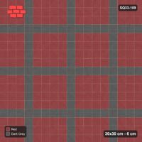 Interlock (Pasco) 30x30 cm · SQ33-109 · Plaza Grid Every 5 Courses