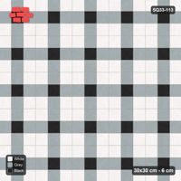 Interlock (Pasco) 30x30 cm · SQ33-113 · Plaza Grid with Corner Accents Every 3