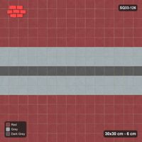 Interlock (Pasco) 30x30 cm · SQ33-126 · Triple Feature Bands