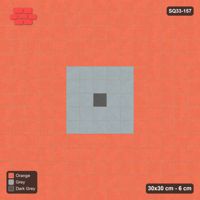 Interlock (Pasco) 30x30 cm · SQ33-157 · Central Square Medallion