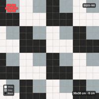 Interlock (Pasco) 30x30 cm · SQ33-165 · Quadrant Medallion Tiles