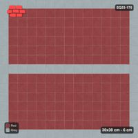 Interlock (Pasco) 30x30 cm · SQ33-175 · Single Course Border with Centre Band Field