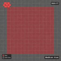 Interlock (Pasco) 30x30 cm · SQ33-177 · Double Course Border with Plain Field